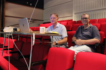 Scott Thomas and Phil Searle